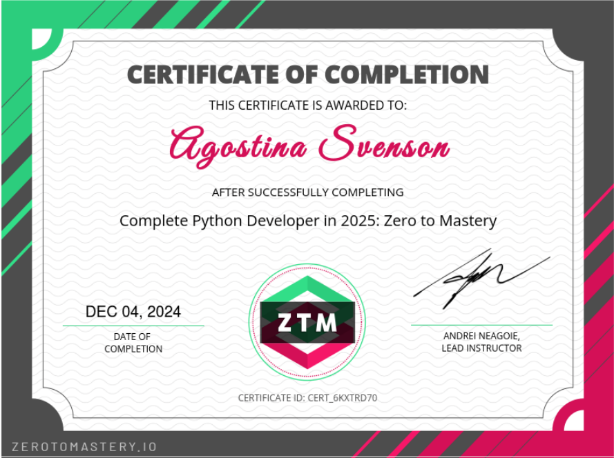 Python Developer